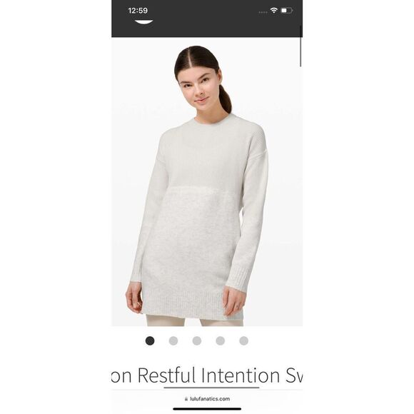 Lululemon restful intentions sweater - Picture 1 of 12